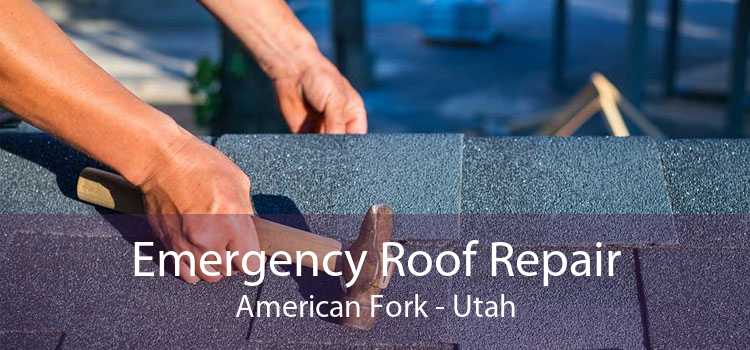 Emergency Roof Repair American Fork - Utah