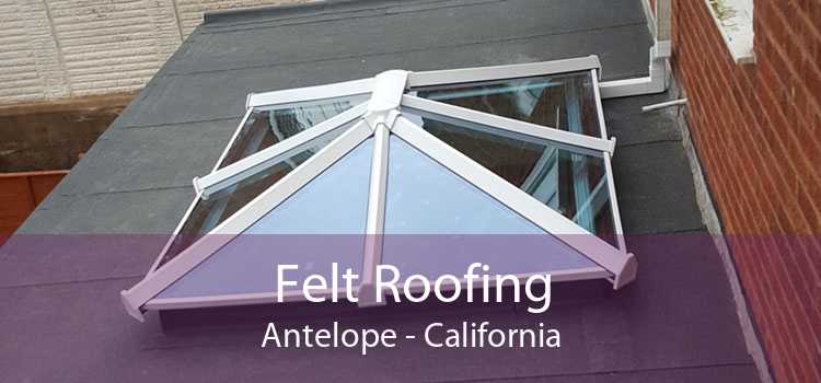 Felt Roofing Antelope - California