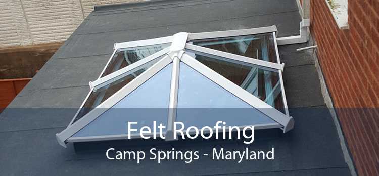 Felt Roofing Camp Springs - Maryland
