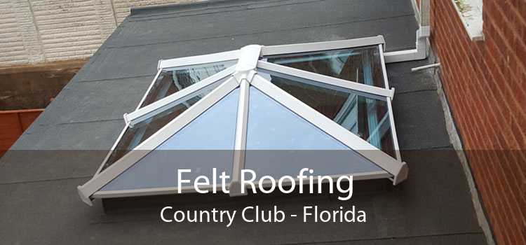 Felt Roofing Country Club - Florida