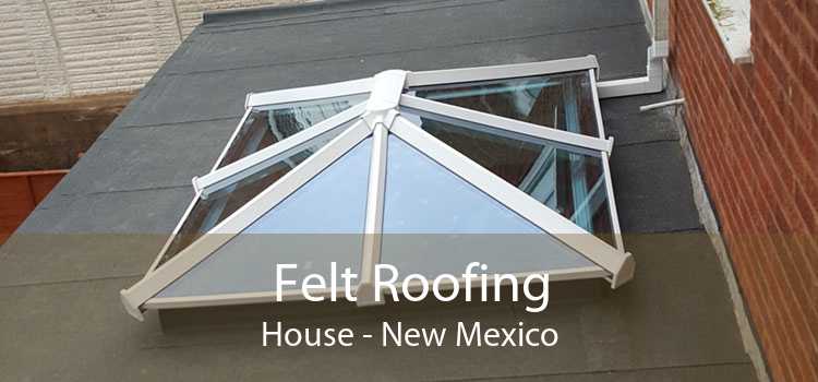 Felt Roofing House - New Mexico