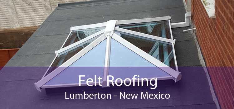 Felt Roofing Lumberton - New Mexico
