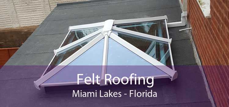 Felt Roofing Miami Lakes - Florida