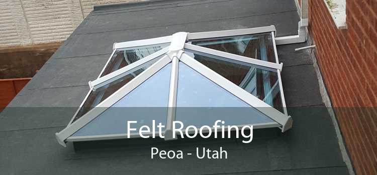 Felt Roofing Peoa - Utah