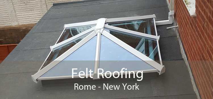 Felt Roofing Rome - New York