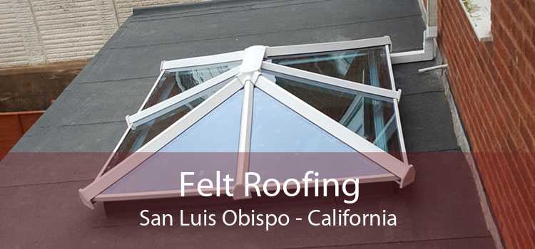 Felt Roofing San Luis Obispo - California