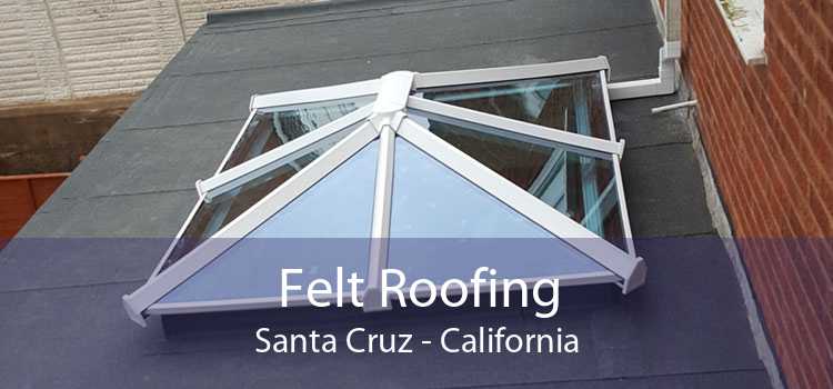 Felt Roofing Santa Cruz - California