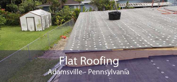 Flat Roofing Adamsville - Pennsylvania