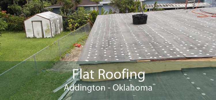 Flat Roofing Addington - Oklahoma