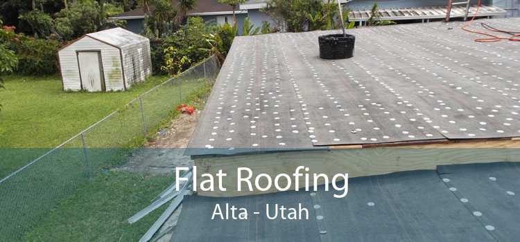 Flat Roofing Alta - Utah