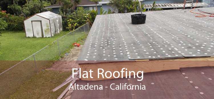 Flat Roofing Altadena - California