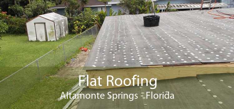 Flat Roofing Altamonte Springs - Florida