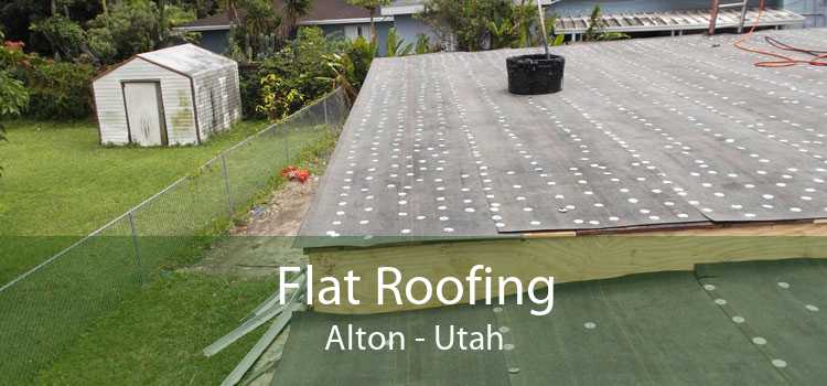 Flat Roofing Alton - Utah