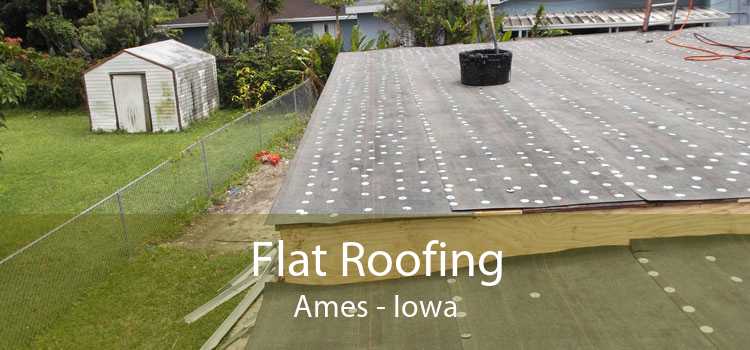 Flat Roofing Ames - Iowa