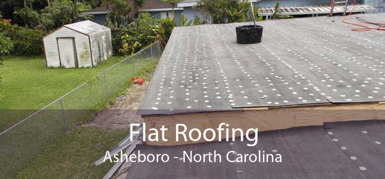 Flat Roofing Asheboro - North Carolina