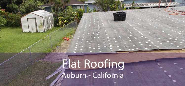 Flat Roofing Auburn - California