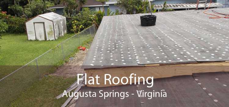 Flat Roofing Augusta Springs - Virginia