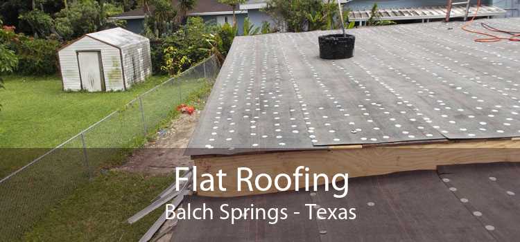 Flat Roofing Balch Springs - Texas