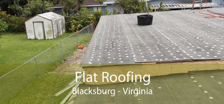 Flat Roofing Blacksburg - Virginia