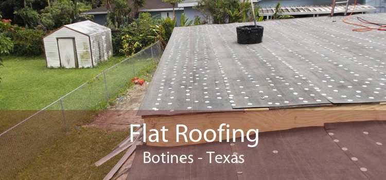 Flat Roofing Botines - Texas