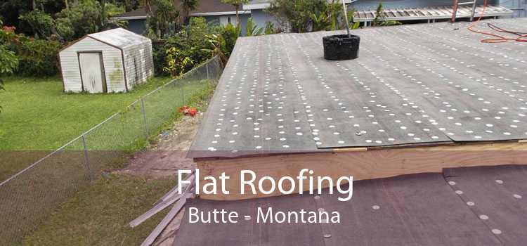 Flat Roofing Butte - Montana