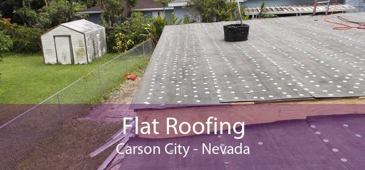 Flat Roofing Carson City - Nevada