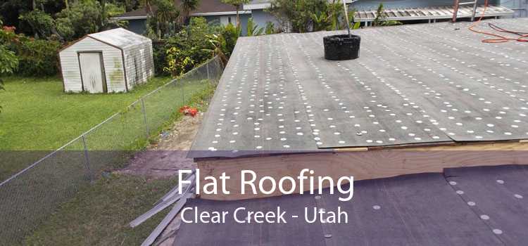 Flat Roofing Clear Creek - Utah