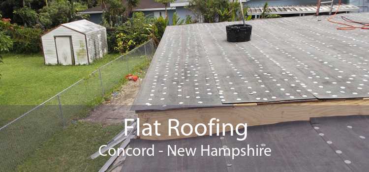 Flat Roofing Concord - New Hampshire
