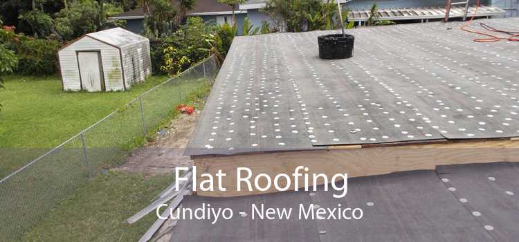 Flat Roofing Cundiyo - New Mexico