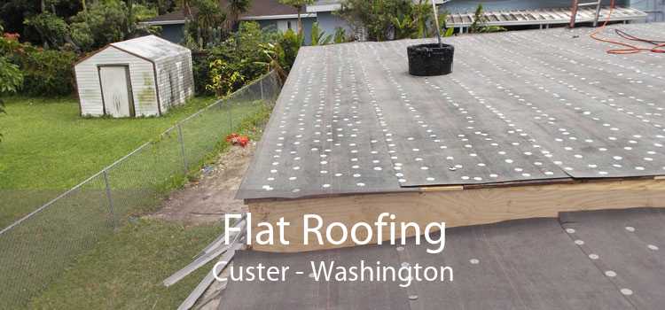 Flat Roofing Custer - Washington