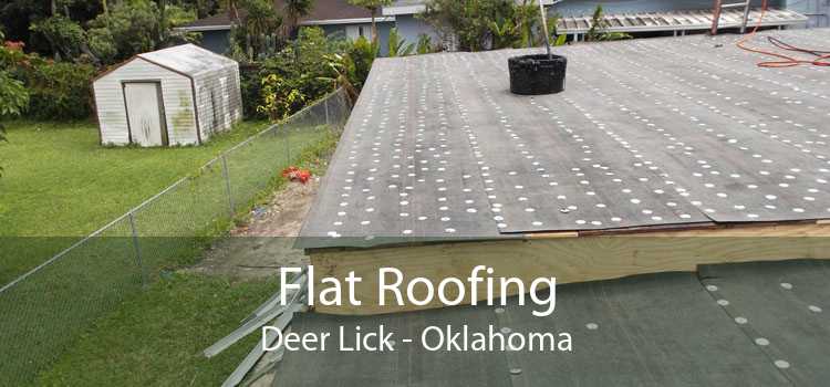 Flat Roofing Deer Lick - Oklahoma