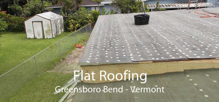 Flat Roofing Greensboro Bend - Vermont