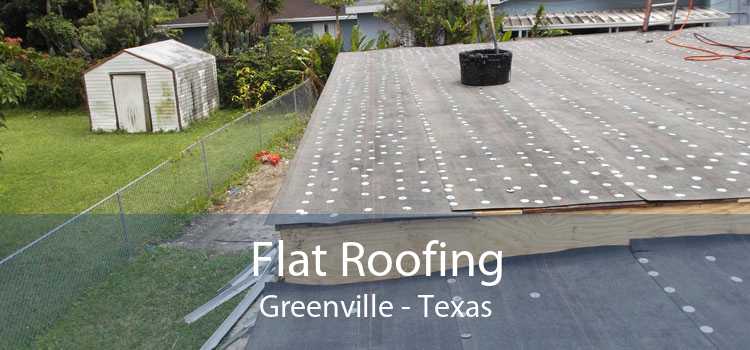 Flat Roofing Greenville - Texas