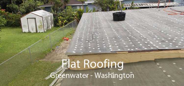 Flat Roofing Greenwater - Washington