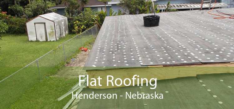 Flat Roofing Henderson - Nebraska