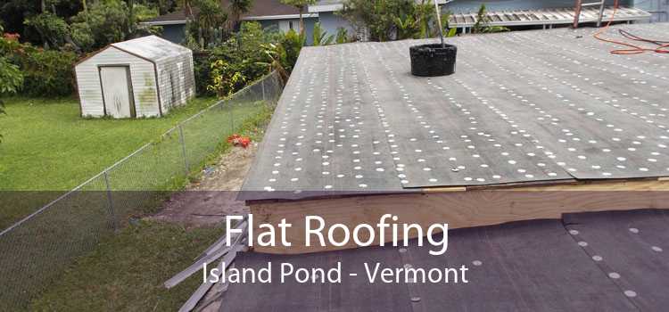Flat Roofing Island Pond - Vermont
