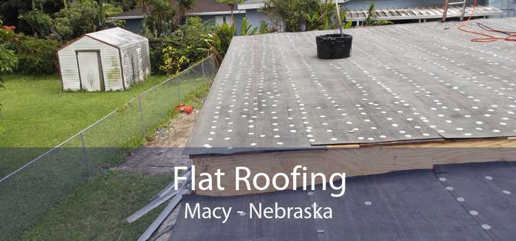Flat Roofing Macy - Nebraska