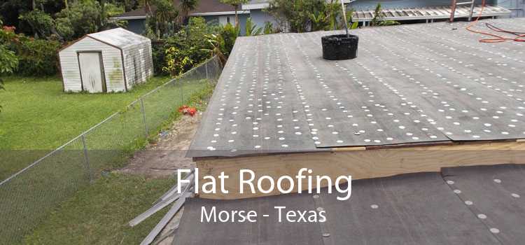 Flat Roofing Morse - Texas