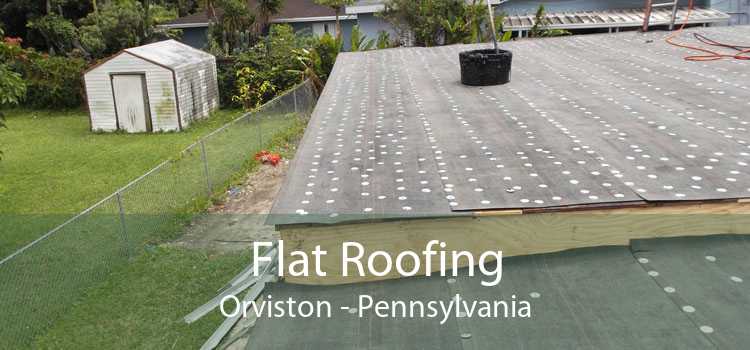 Flat Roofing Orviston - Pennsylvania