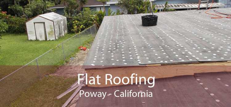 Flat Roofing Poway - California