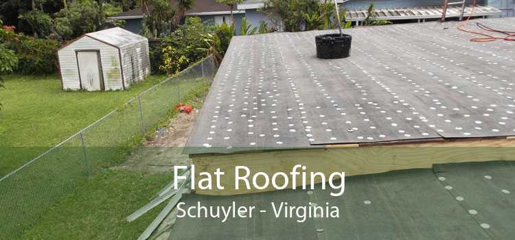 Flat Roofing Schuyler - Virginia
