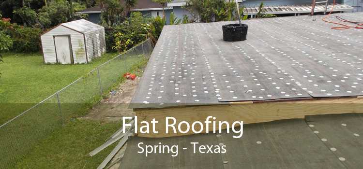 Flat Roofing Spring - Texas