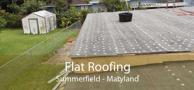 Flat Roofing Summerfield - Maryland