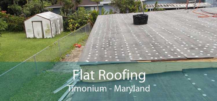 Flat Roofing Timonium - Maryland