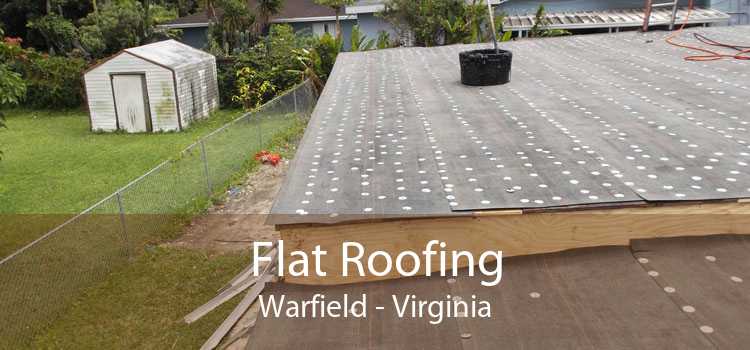 Flat Roofing Warfield - Virginia