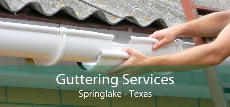 Guttering Services Springlake - Texas
