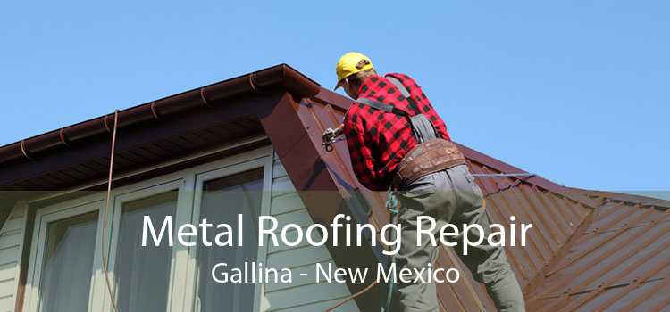 Metal Roofing Repair Gallina - New Mexico