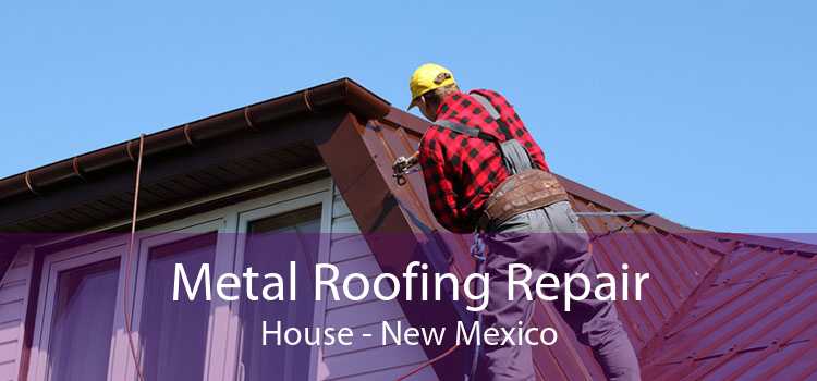 Metal Roofing Repair House - New Mexico