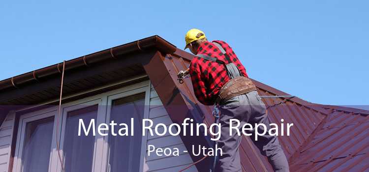 Metal Roofing Repair Peoa - Utah