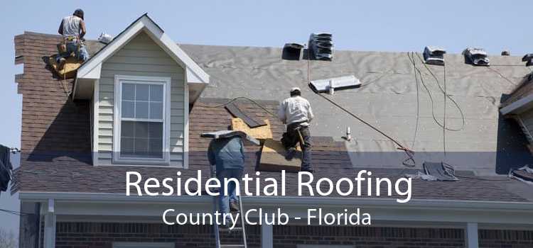 Residential Roofing Country Club - Florida